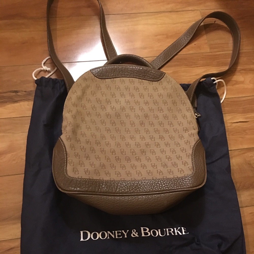 DB Signature Backpack Purse